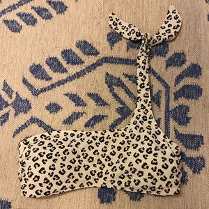 abercrombie and fitch one shoulder bikini top